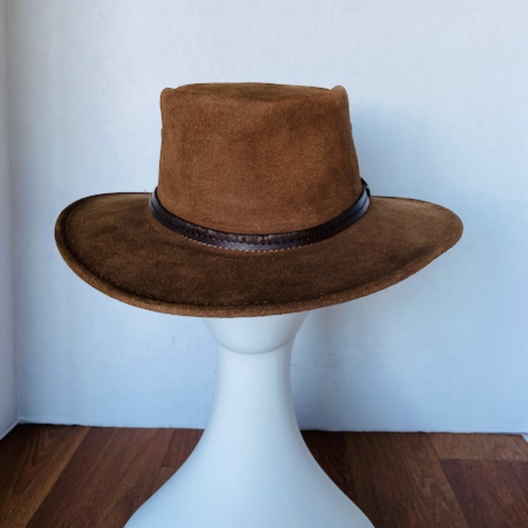 Christopher Jozy Australia Wallaroo suede hat. - Picture 5 of 7